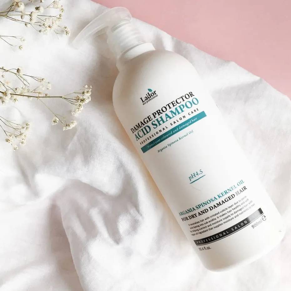 Безлужний шампунь для волосся Lador Damage Protector Acid Shampoo, 900мл