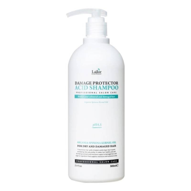 Безлужний шампунь для волосся Lador Damage Protector Acid Shampoo, 900мл - Зображення 4
