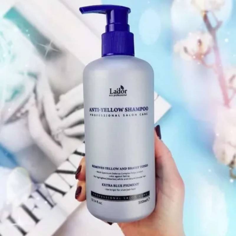 Шампунь для усунення жовтизни освітленого волосся Lador Anti-Yellow Shampoo, 300мл - Зображення 5