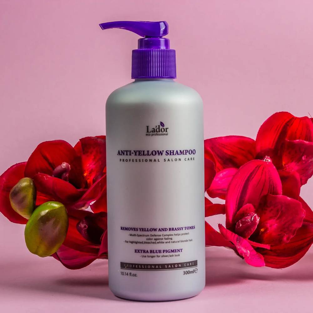 Шампунь для усунення жовтизни освітленого волосся Lador Anti-Yellow Shampoo, 300мл - Зображення 6