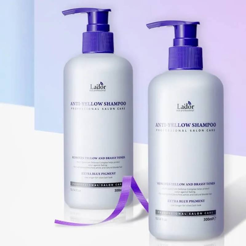 Шампунь для усунення жовтизни освітленого волосся Lador Anti-Yellow Shampoo, 300мл - Зображення 7