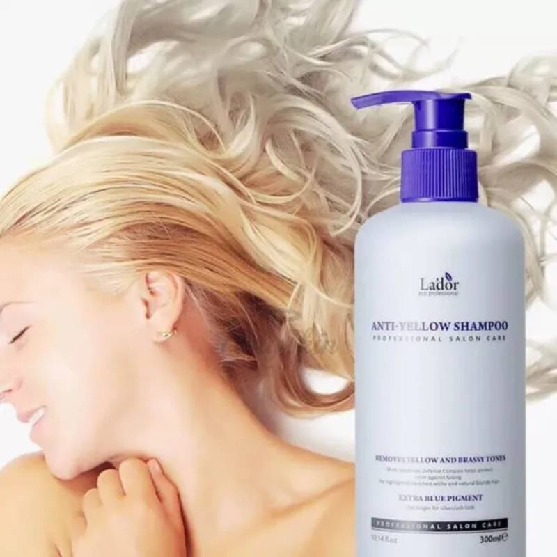 Шампунь для усунення жовтизни освітленого волосся Lador Anti-Yellow Shampoo, 300мл - Зображення 8