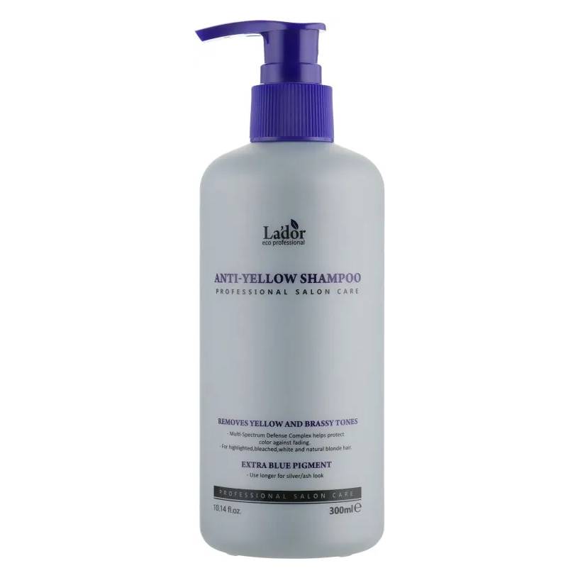 Шампунь для усунення жовтизни освітленого волосся Lador Anti-Yellow Shampoo, 300мл - Зображення 9