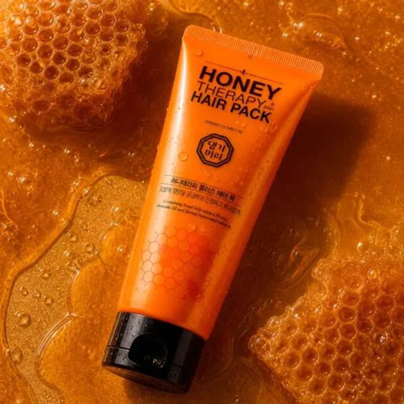Маска для відновлення волосся «Медова терапія» Daeng Gi Meo Ri Honey Intensive Hair Mask, 150мл - Зображення 3