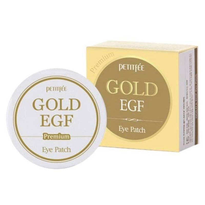 Гідрогелеві патчі під очі із золотом і EGF Petitfee Premium Gold & EGF Eye Patch, 60шт - Зображення 3