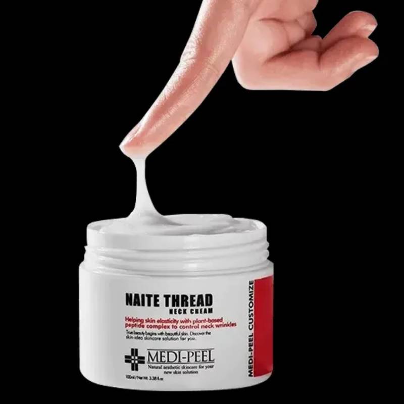 Пептидний крем для шиї та декольте Medi-Peel Premium Collagen Naite Thread Neck Cream 3.0, 100мл - Зображення 3
