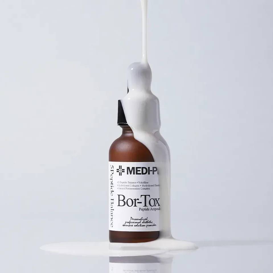 Сироватка для обличчя проти зморшок із пептидним комплексом Medi-Peel Peptide-Tox Bor Ampoule, 30мл - Зображення 4