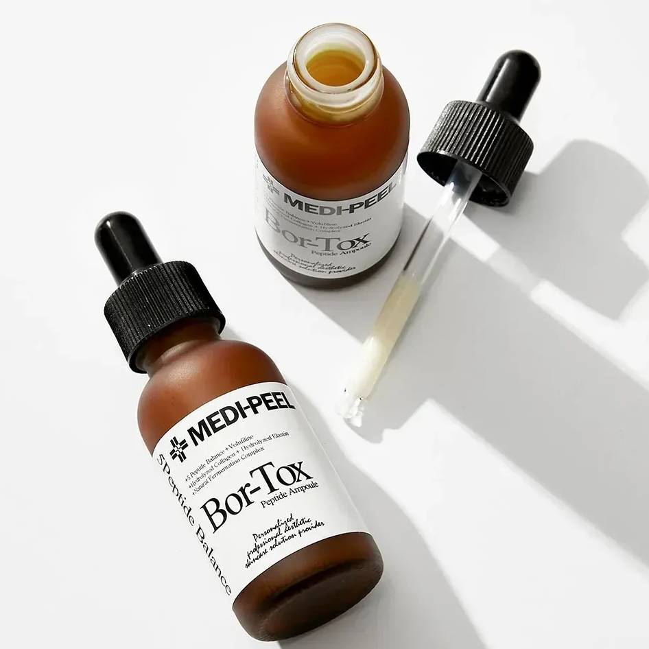 Сироватка для обличчя проти зморшок із пептидним комплексом Medi-Peel Peptide-Tox Bor Ampoule, 30мл - Зображення 5