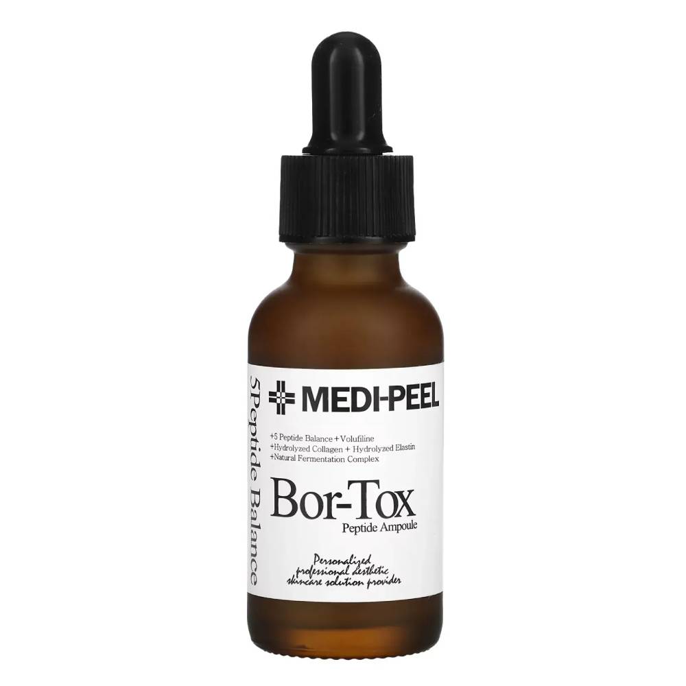 Сироватка для обличчя проти зморшок із пептидним комплексом Medi-Peel Peptide-Tox Bor Ampoule, 30мл - Зображення 7
