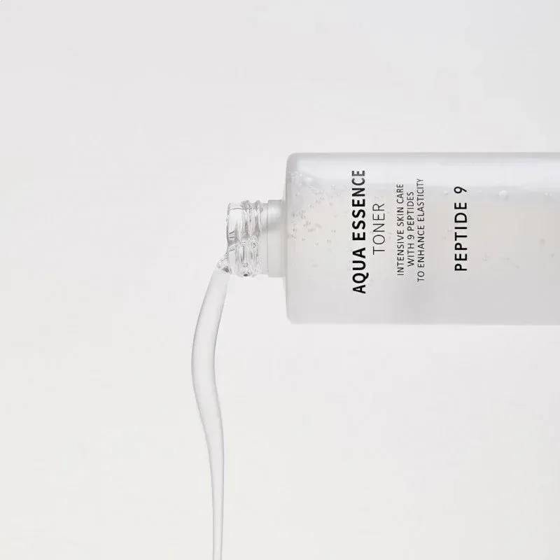 Зволожуючий тонер-есенція для обличчя з комплексом 9 пептидів Medi-Peel Peptide 9 Aqua Essence Toner, 250мл - Зображення 3