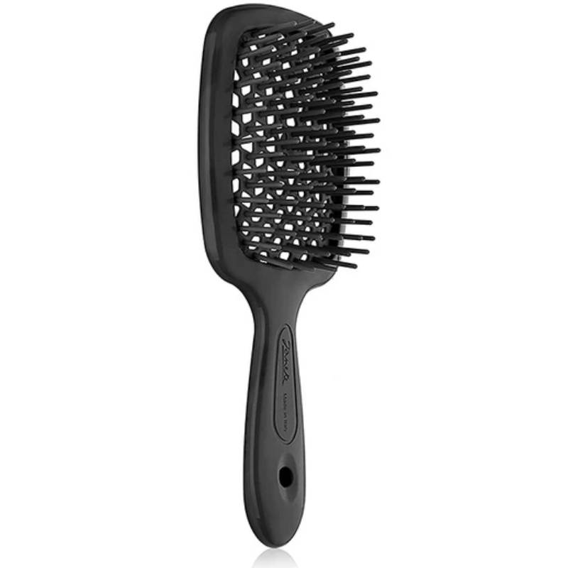 Гребінець для волосся Janeke Superbrush Black - Зображення 4