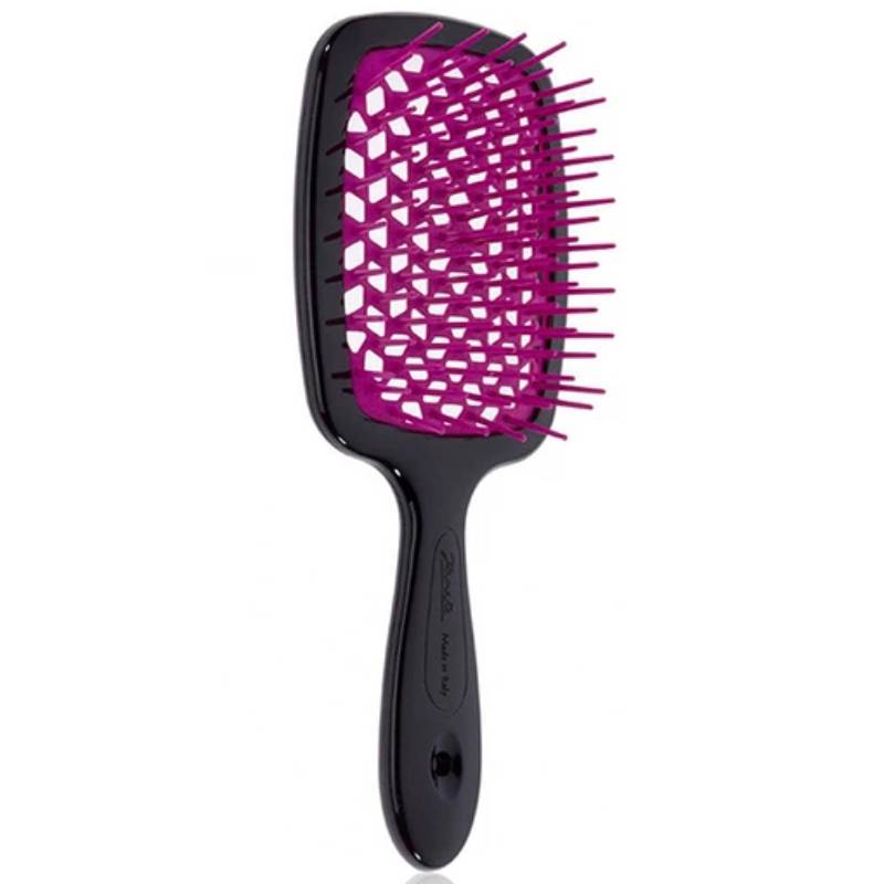Гребінець для волосся Janeke Superbrush Black Violet - Зображення 4