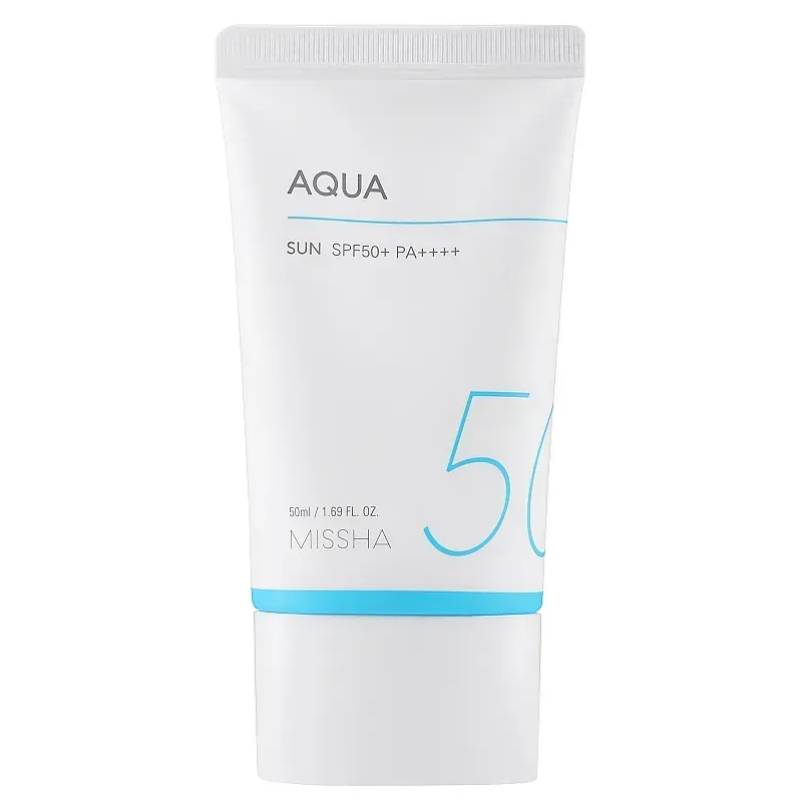 Зволожуючий сонцезахисний гель Missha All Around Safe Block Aqua Sun Gel SPF 50+, 50мл - Зображення 3