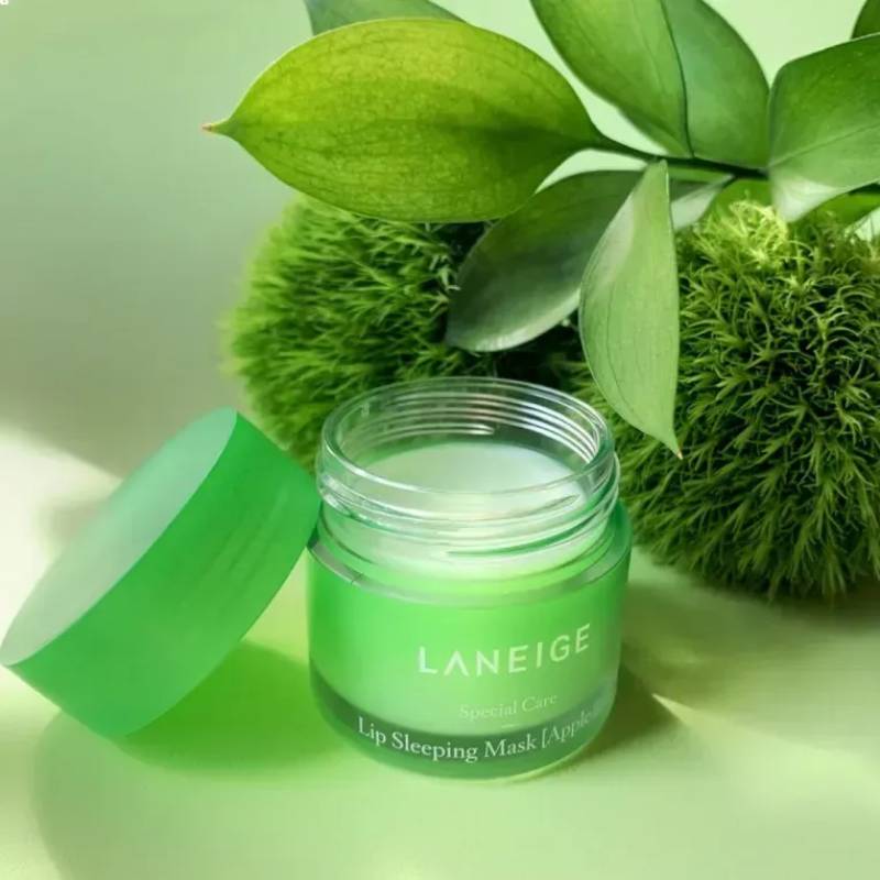 Нічна маска для губ «Яблуко та лайм» Laneige Lip Sleeping Mask Apple Lime, 20г - Зображення 4