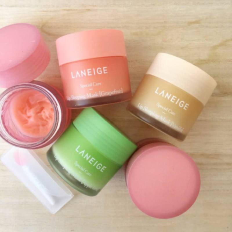 Нічна маска для губ «Яблуко та лайм» Laneige Lip Sleeping Mask Apple Lime, 20г - Зображення 5