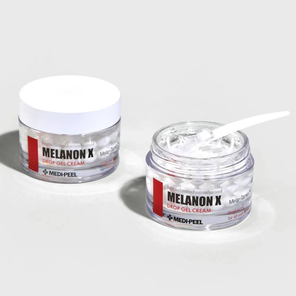 Освітлюючий капсульний гель-крем для обличчя з ретинолом Medi-Peel Melanon X Drop Gel Cream, 50г - Зображення 3