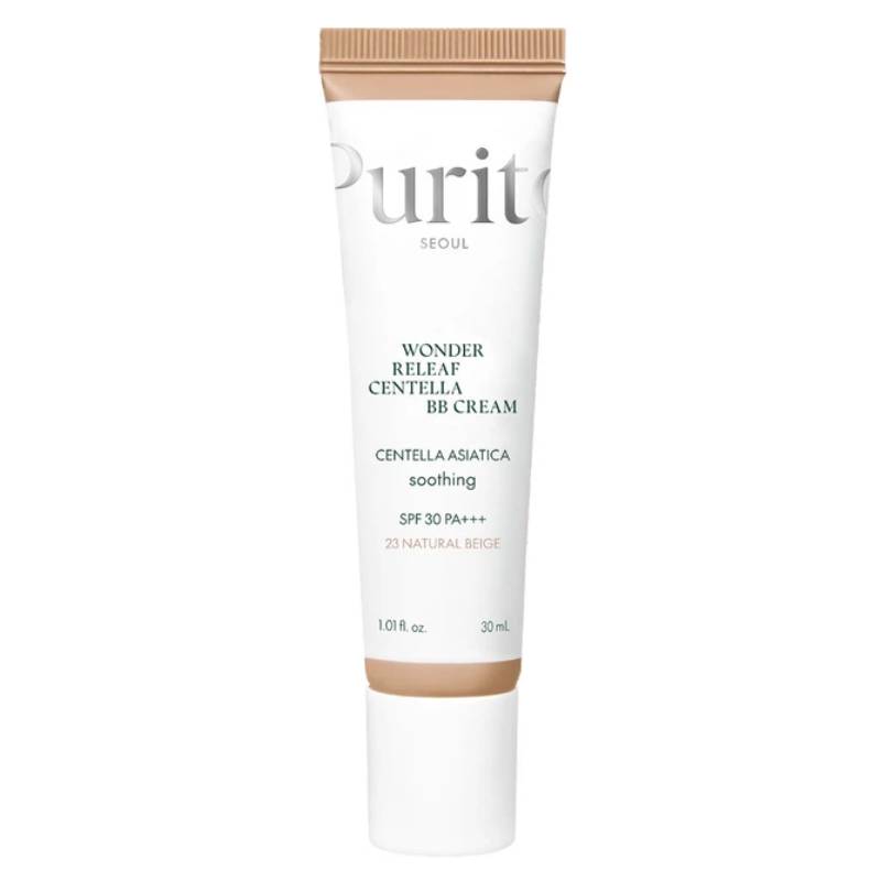 ВВ крем для обличчя з екстрактом центелли Purito Seoul Wonder Releaf Centella BB Cream №23 Natural Beige SPF30 PA+++, 30мл - Зображення 4