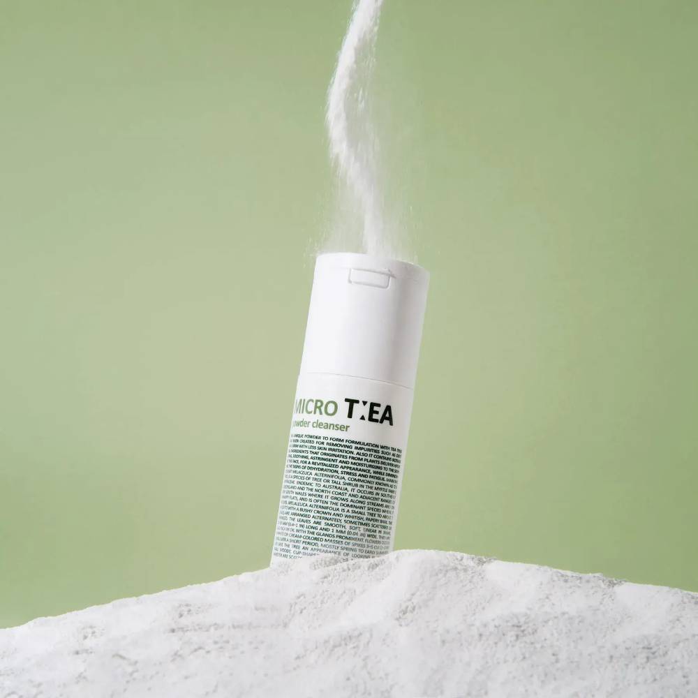 Глибоко очищаюча ензимна пудра для обличчя з чайним деревом Medi-Peel Micro Tea Powder Cleanser, 70г - Зображення 5