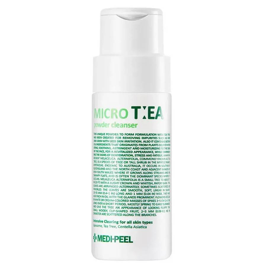 Глибоко очищаюча ензимна пудра для обличчя з чайним деревом Medi-Peel Micro Tea Powder Cleanser, 70г - Зображення 6