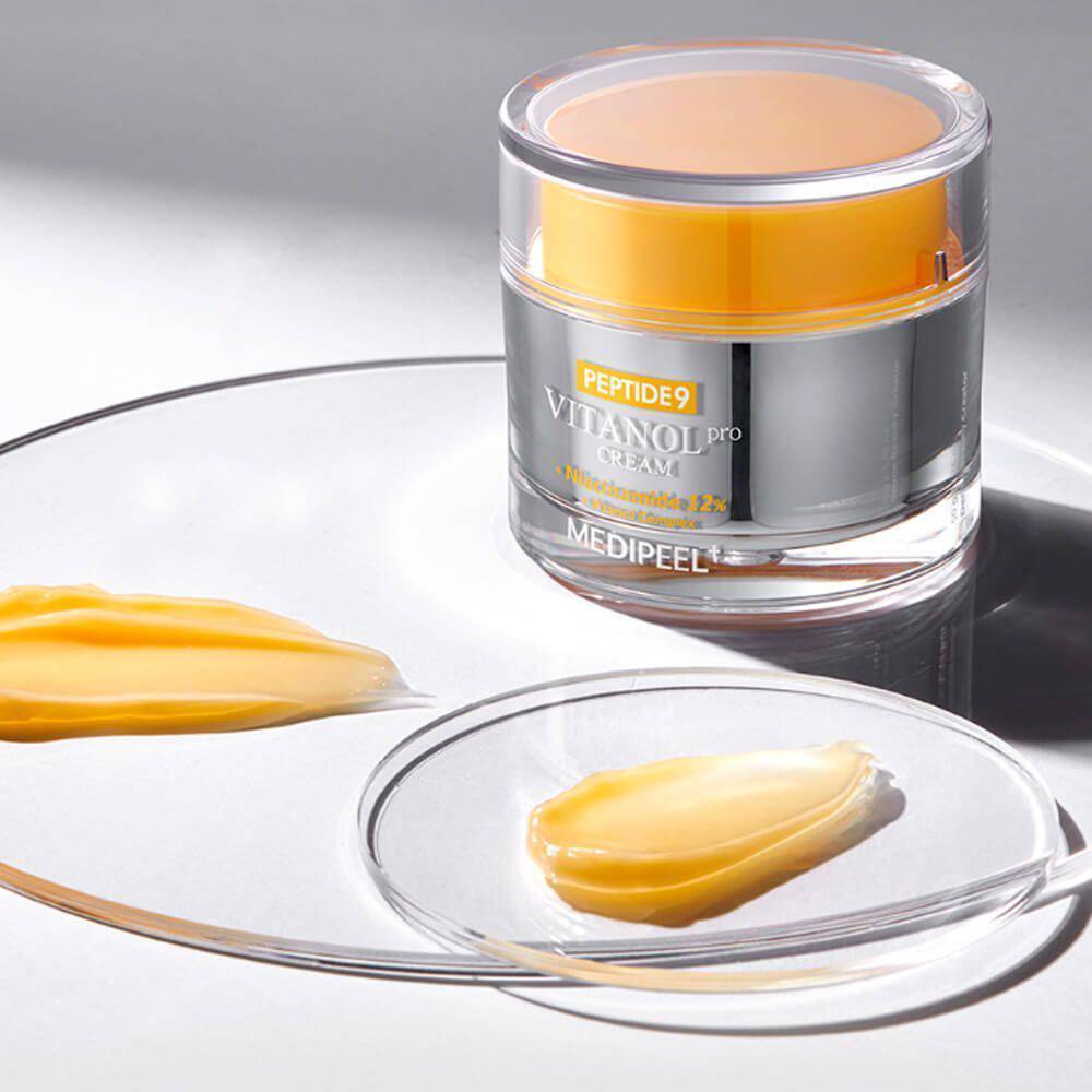 Крем для обличчя з пептидами та комплексом вітанолу Medi-Peel Peptide 9 Vitanol Cream Pro, 50г