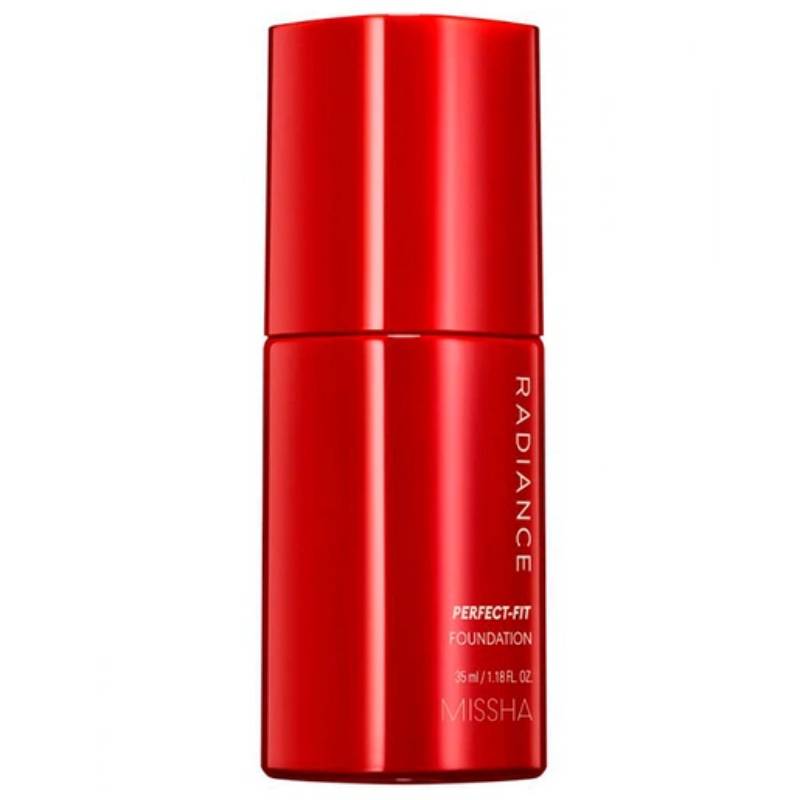 Стійка тональна основа для обличчя Missha Radiance Perfect-Fit Foundation SPF 30 PA++ №21P, 35мл - Зображення 4