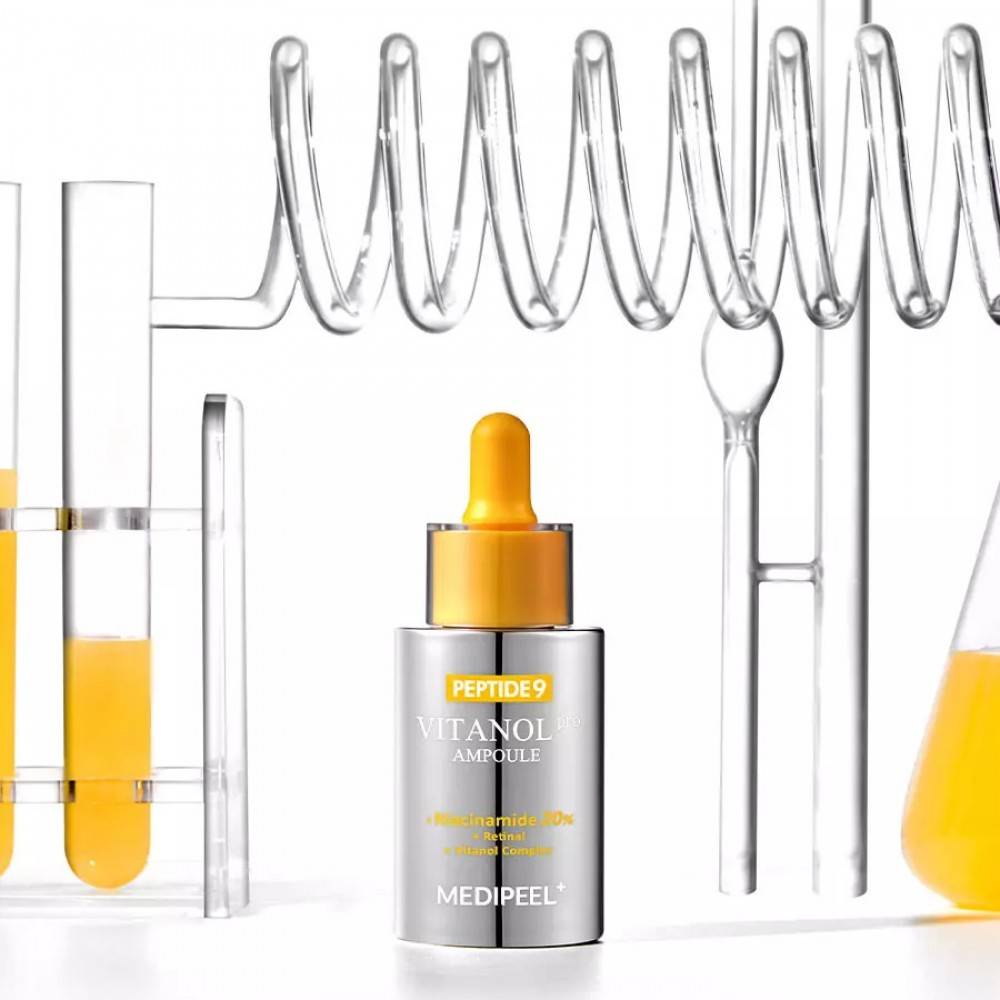Сироватка для обличчя з пептидами та комплексом вітанолу Medi-Peel Peptide 9 Vitanol Ampoule Pro, 30мл