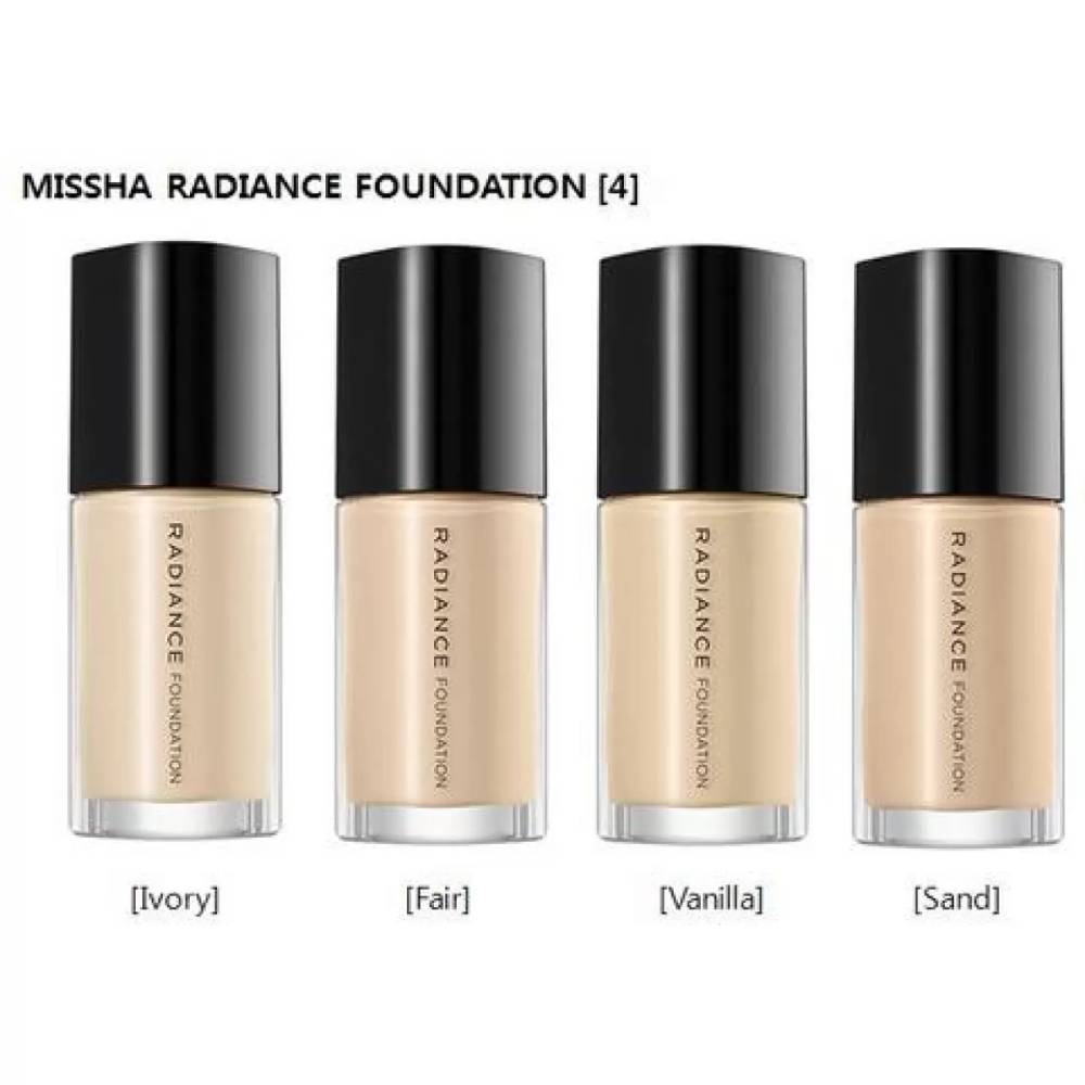 Тональна основа для обличчя Missha Radiance Foundation SPF 20 PA++ №23 Sand, 35мл