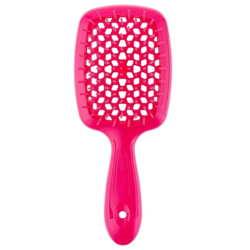 Гребінець для волосся Janeke Superbrush Neon Pink