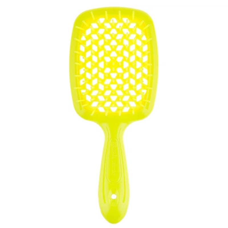 Гребінець для волосся Janeke Superbrush Neon Yellow