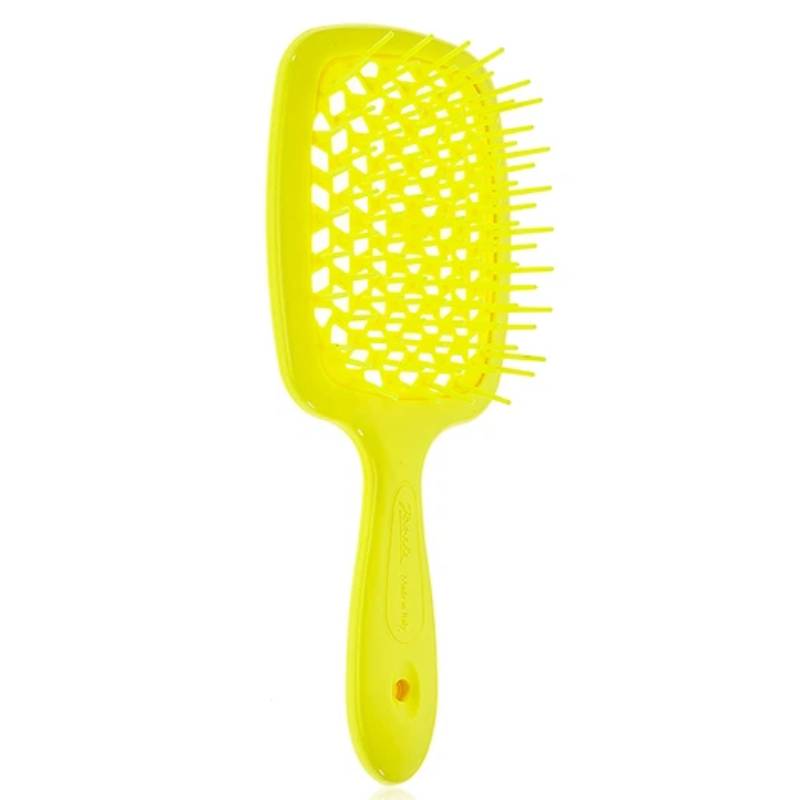 Гребінець для волосся Janeke Superbrush Neon Yellow - Зображення 5