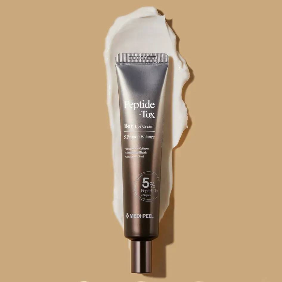Крем для шкіри навколо очей з пептидами Medi-Peel Peptide-Tox Bor Eye Cream, 40мл - Зображення 3