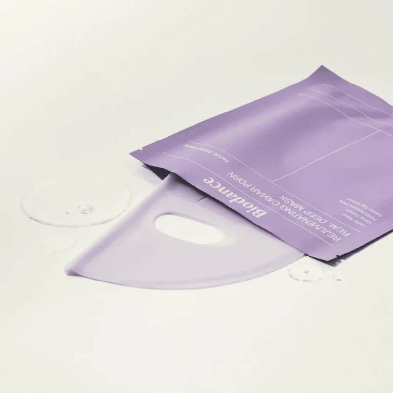 Омолоджуюча гідрогелева маска для обличчя з екстрактом ікри Biodance Rejuvenating Caviar PDRN Real Deep Mask