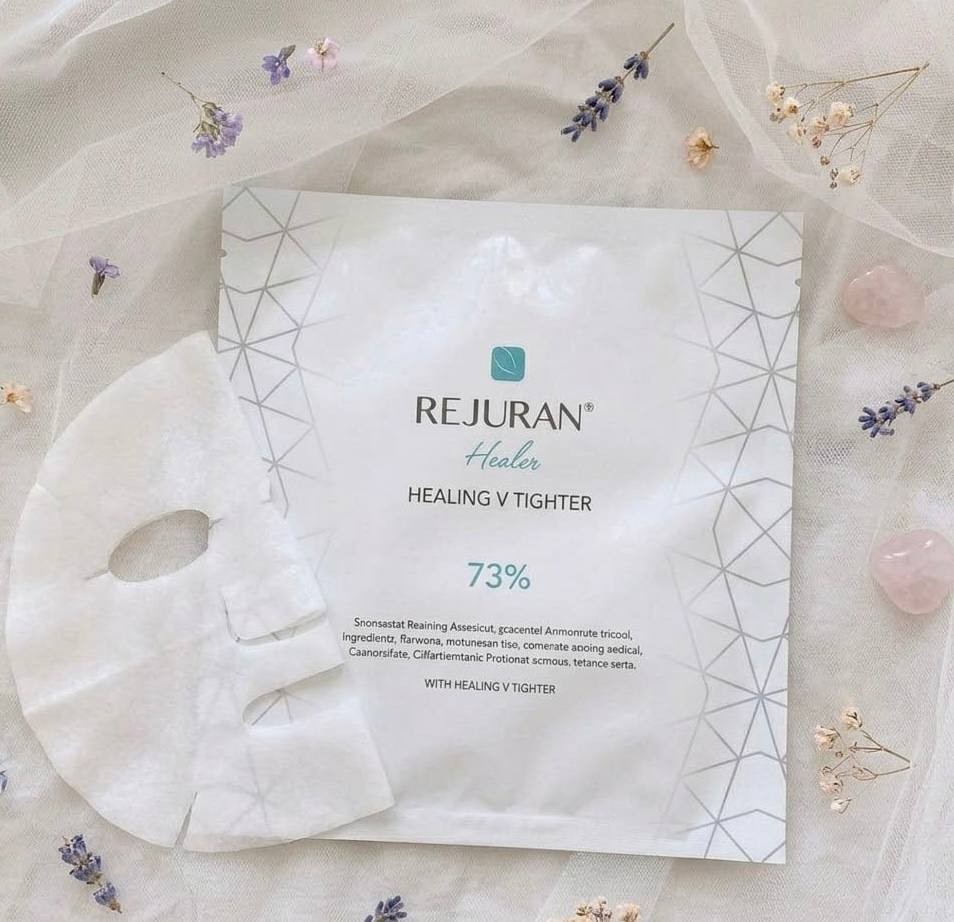 Відновлювальна тканинна маска для обличчя REJURAN Perfect V Tighter Mask 1шт - Зображення 7