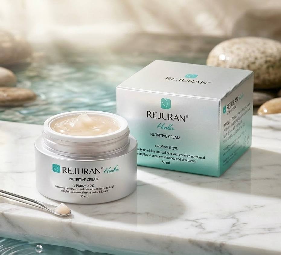 Крем з полінуклеотидами для живлення та зволожєння шкіри Rejuran Healer Nutritive Cream - Зображення 3