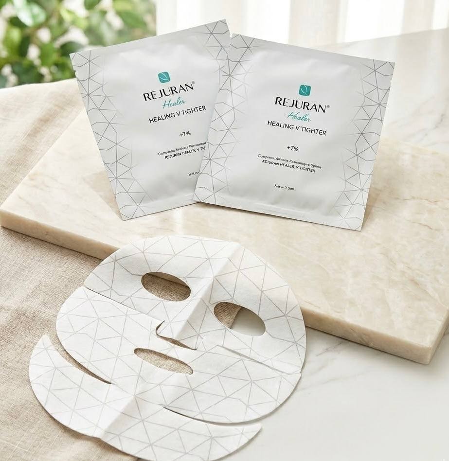 Відновлювальна тканинна маска для обличчя REJURAN Perfect V Tighter Mask 1шт