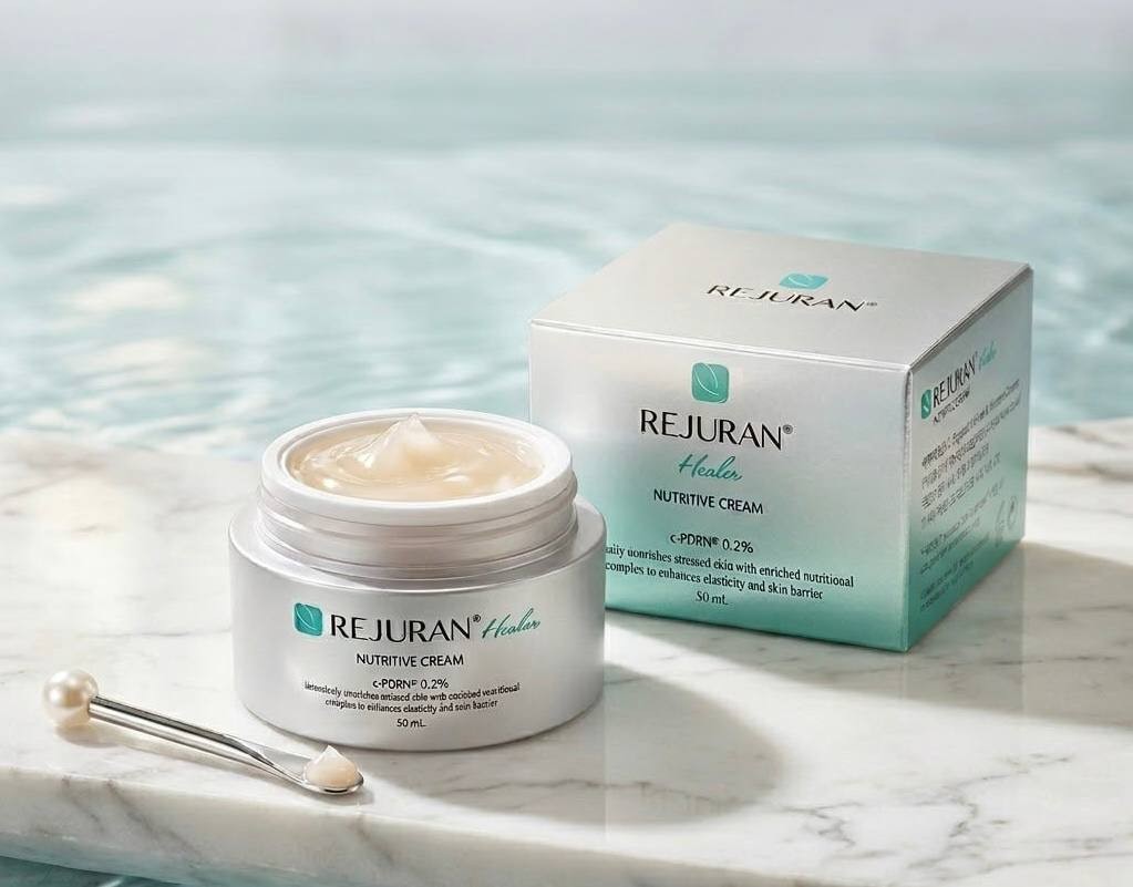 Крем з полінуклеотидами для живлення та зволожєння шкіри Rejuran Healer Nutritive Cream