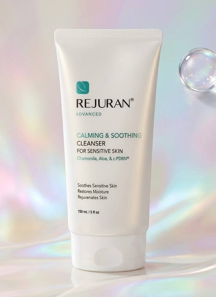Очищувальний гель для чутливої шкіри Rejuran Advanced Calming Soothing Cleanser 150ml - Зображення 7