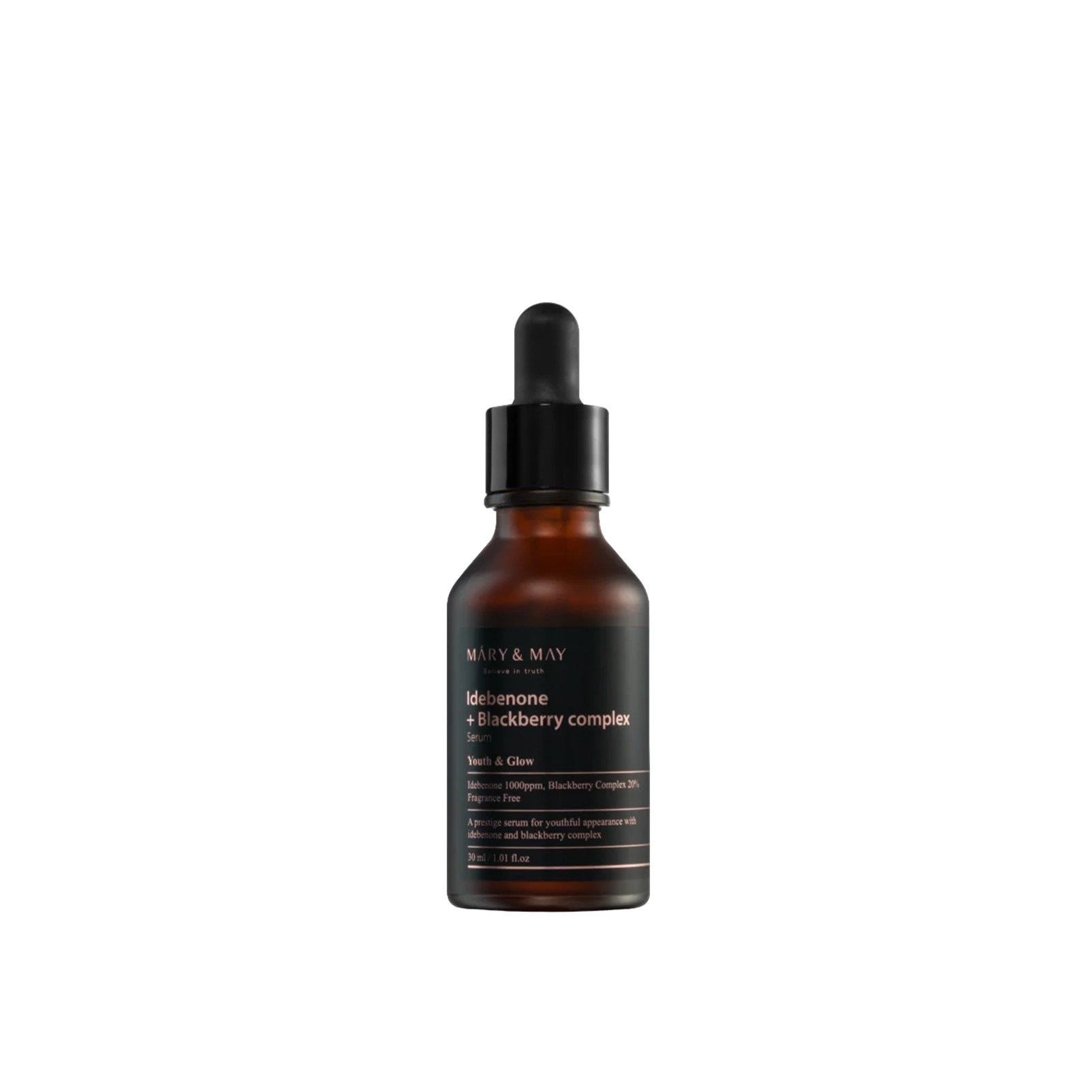 Сироватка антиоксидантна Mary&May Idebenone + Blackberry Complex Serum,30ml (до 03.10.2026)