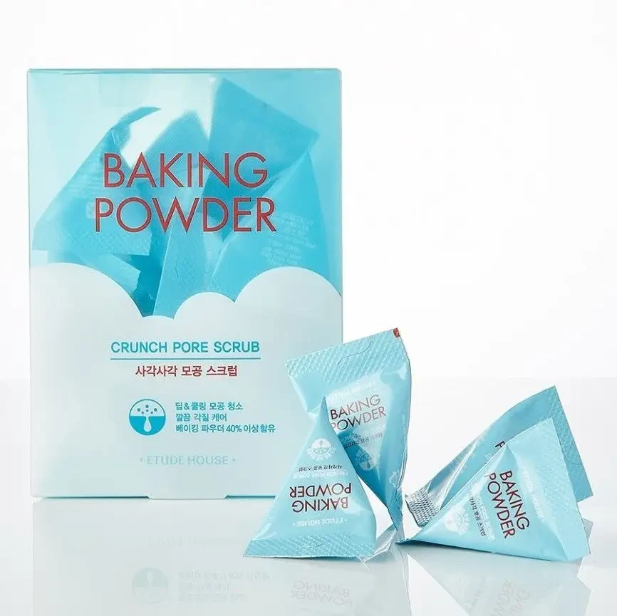 Скраб для обличчя із содою Etude House Baking Powder Crunch Pore Scrub, 24pcs/7gr
