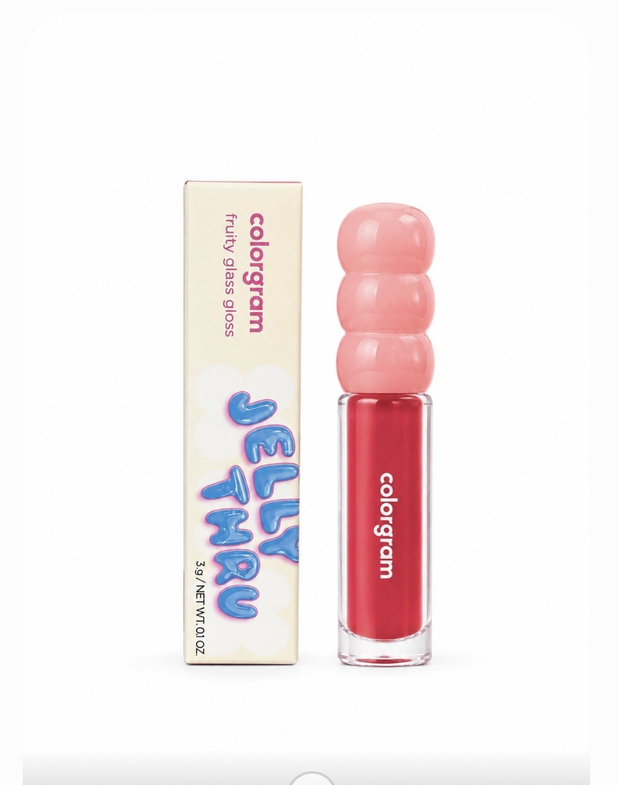 Дзеркальний блиск для губ COLORGRAM FRUITY GLASS GLOSS 05 BABY LYCHEE