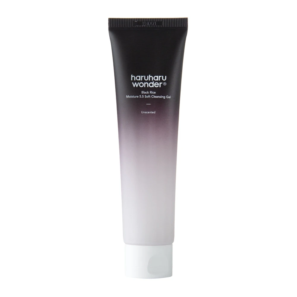 Гель для вмивання з рисовим ферментом Haruharu Wonder Black Rice Moisture 5.5 Soft Cleansing Gel, 100ml
