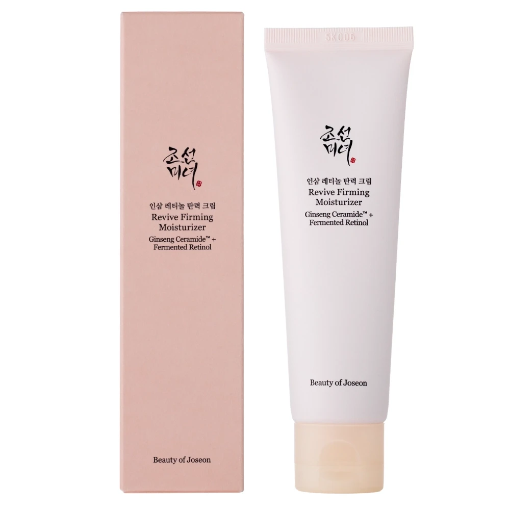 Зволожуючий крем для обличчя Beauty of Joseon з ретинолом Beauty of Joseon Revive Firming Moisturizer Ginseng Ceramide+Fermented Retinol, 60ml
