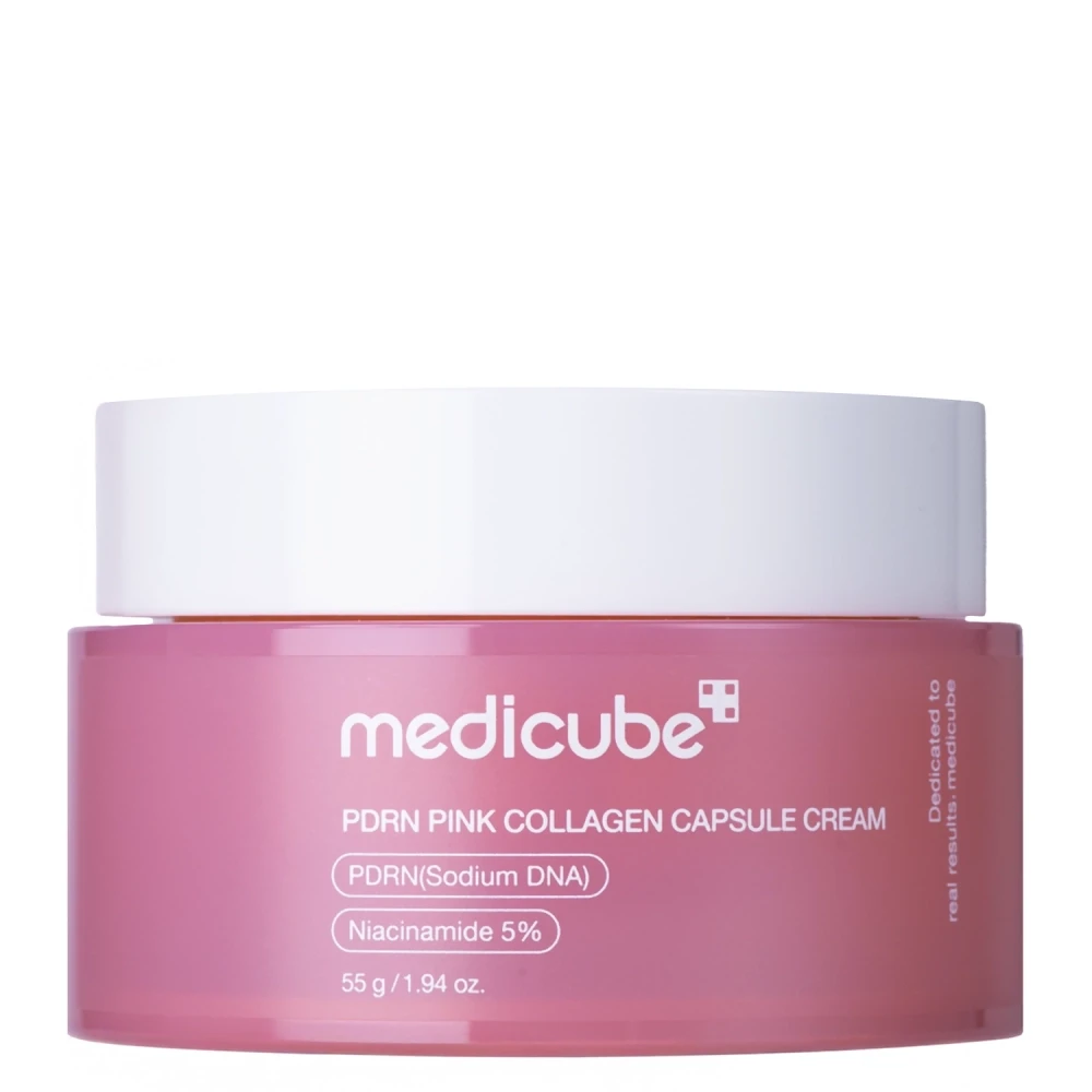 Крем для обличчя з колагеном MEDICUBE PDRN PINK COLLAGEN CAPSULE CREAM 55g
