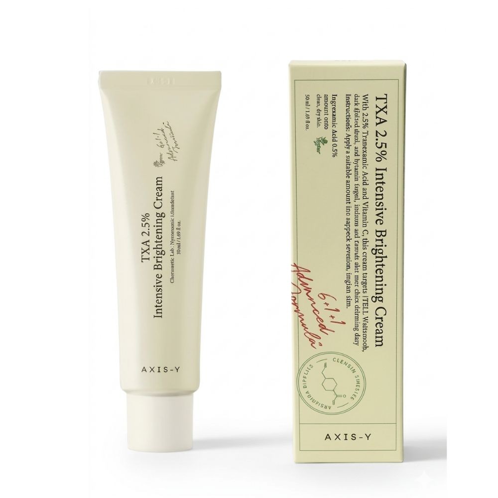 Освітлювальний крем для обличчя Axis-Y TXA 2.5% Intensive Brightening, 50ml