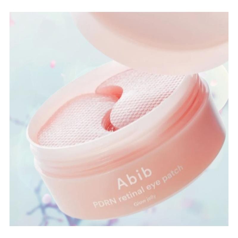 Патчі для шкіри навколо очей з ретиналем ABIB PDRN Retinal Eye Patch Glow Jelly, 60ea