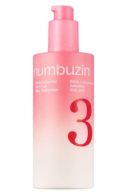 Молочковий крем для звуження пор з бакучіолом Numbuzin no.3 bifida bakuchiol zero pore milky moisturizer, 150ml