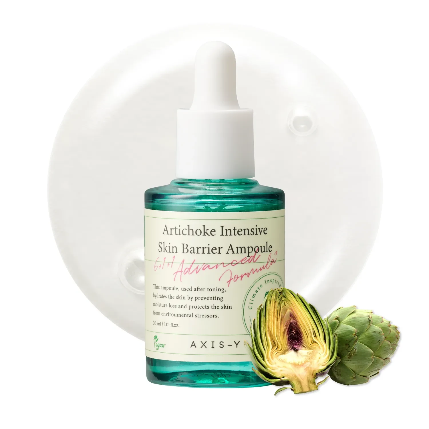 Відновлююча сироватка з артишоком AXIS-Y Artichoke Intensive Skin Barrier Ampoule 30,ml
